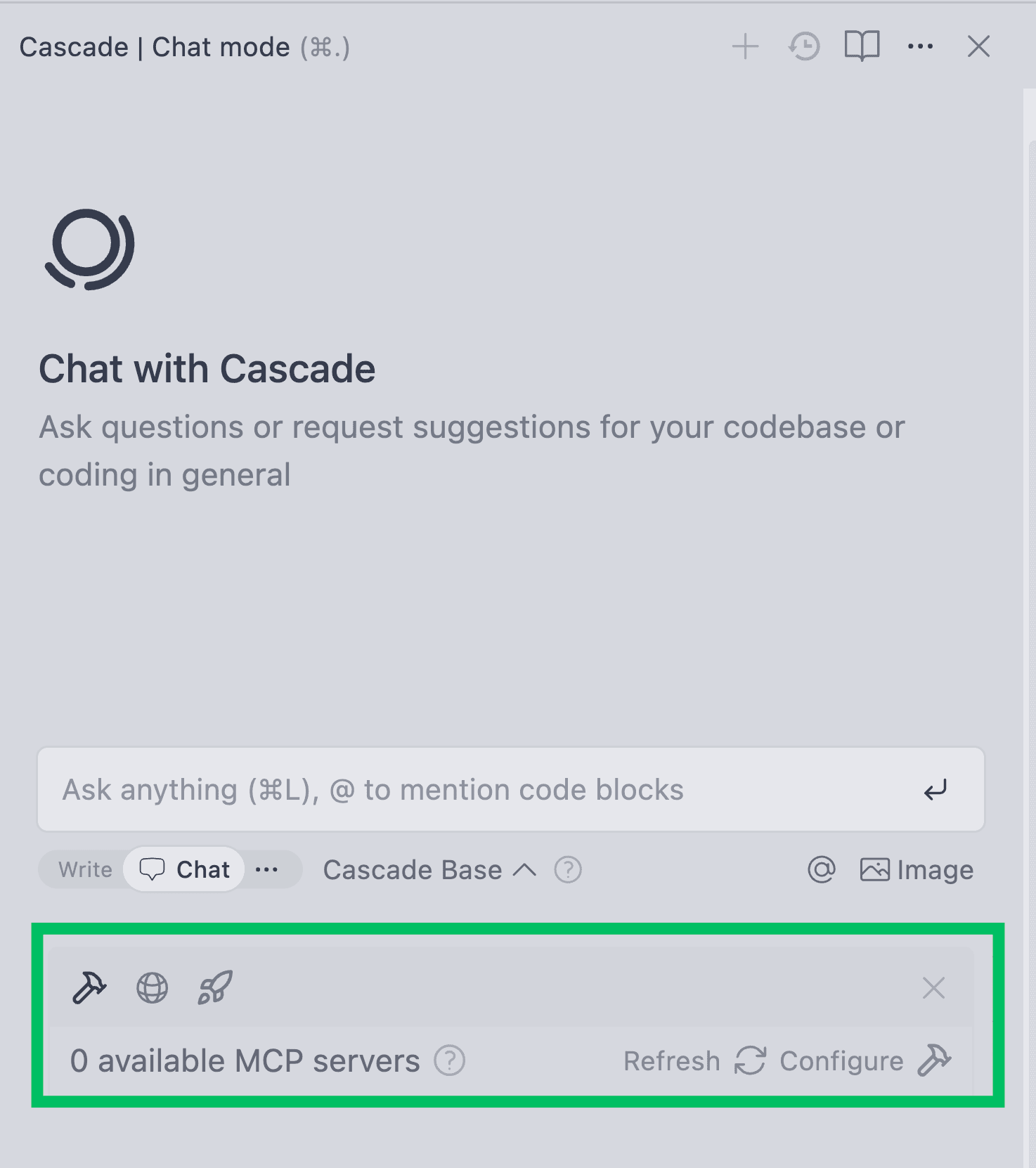 Windsurf Configure MCP